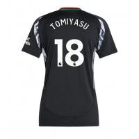 Arsenal Takehiro Tomiyasu #18 Replica Away Shirt Ladies 2024-25 Short Sleeve